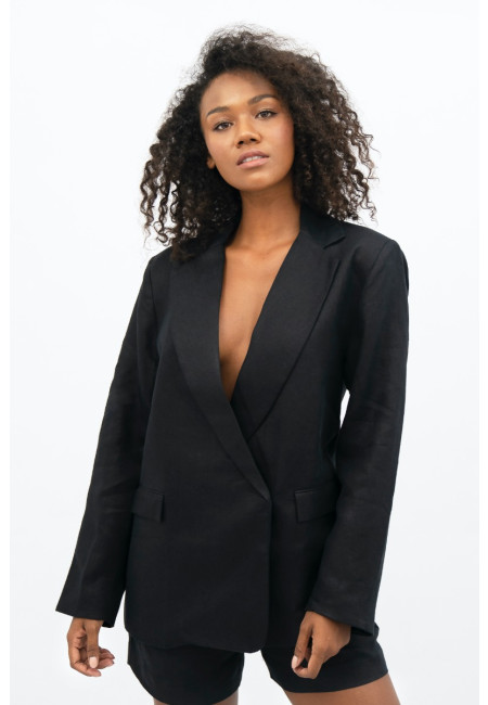 Havana - Oversized Blazer - Licorice