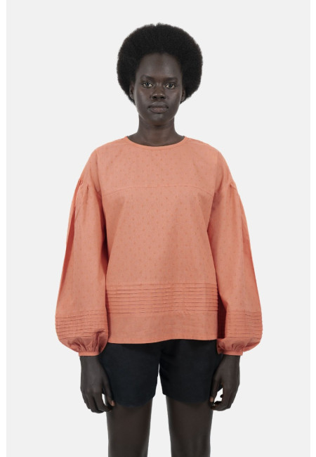 Strasbourg  - Spring Summer Blouse - Peonidin