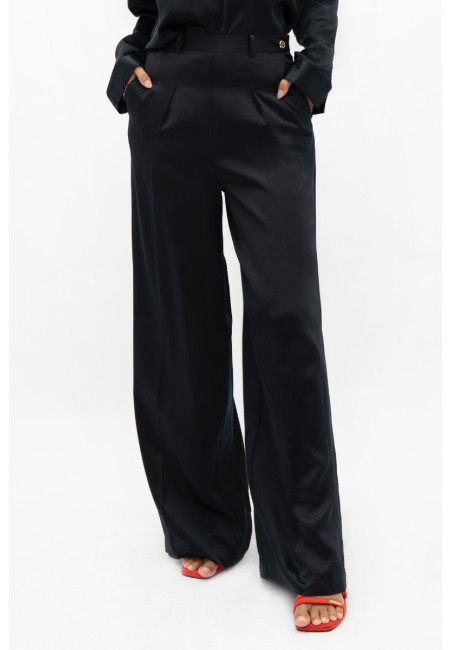 Branson  - Wide Leg Pants - Black