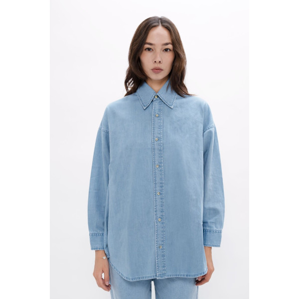 Louisiana  - Classic Denim Shirt - Sky